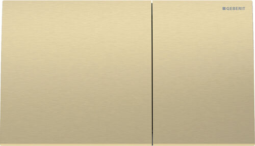 Placca di comando Geberit Sigma70 square Ottone