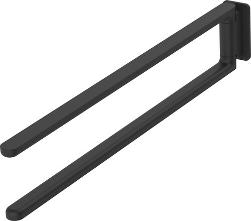 Handtuchhalter Bodenschatz Nia Schwarz matt