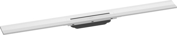 Canale doccia Hansgrohe RainDrain Flex, 90 cm accorciabile, larghezza ruggine 76 mm, montaggio a image number 0
