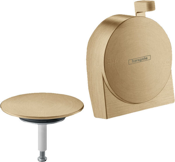 Set di collegamento al troppopieno hansgrohe Exafill S, tappo, per vasche da bagno, con forme image number 0