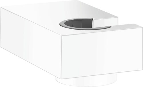 Support de douche Hansgrohe Porter E Blanc mat