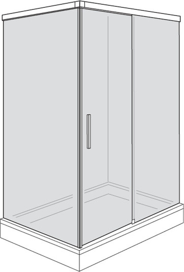 Gleitt&uuml;re Alterna liva Finox Echtglas klar image number 0