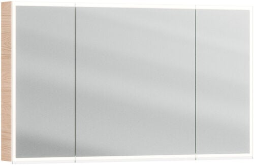 Armoire de toilette Alterna luuna LED plus Casella oak Couleur de lumi&egrave;re r&eacute;glable en continu 2700-6500 K