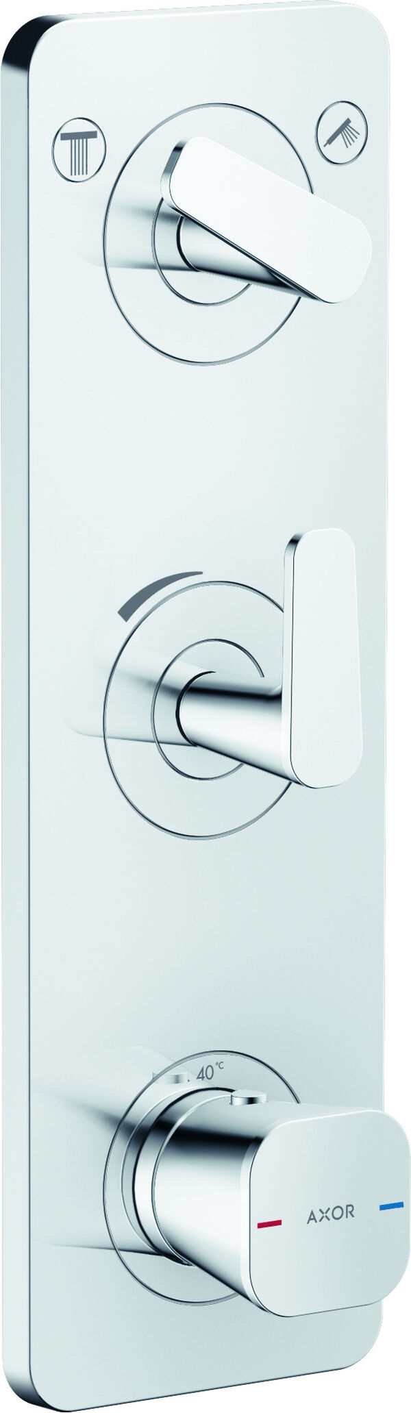 Duschsystem Axor Citterio C 380 x 120 mm  image number 0