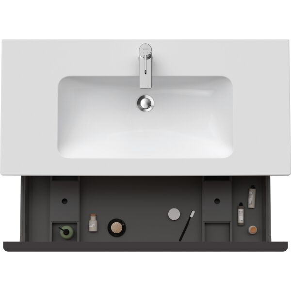 Armadio sottolavabo Duravit D-Neo Noce natura image number 4