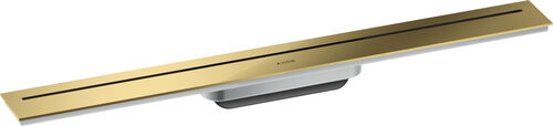 canale doccia Axor set Polished gold optic