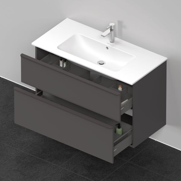 Waschtischmöbel Duravit D-Neo graphit matt image number 3
