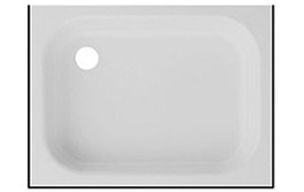 Receveur de douche Schmidlin avec rebords 90 x 75 cm Blanc image number 0