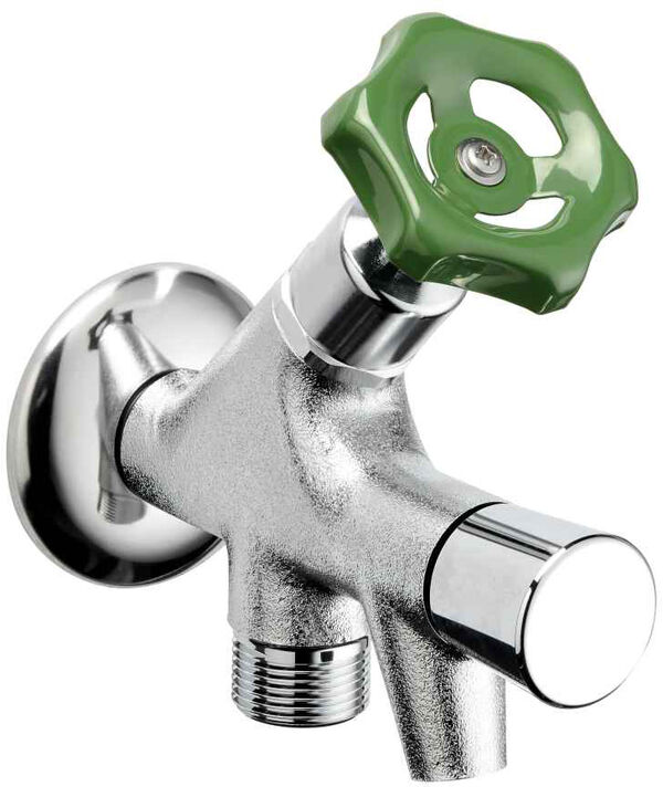 Rubinetto di sortita Laufen Simo &frac12;", con volantino, inversore automatico, dispositivo image number 0