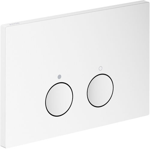Placca di comando Axor FlushPlate bianco opaco