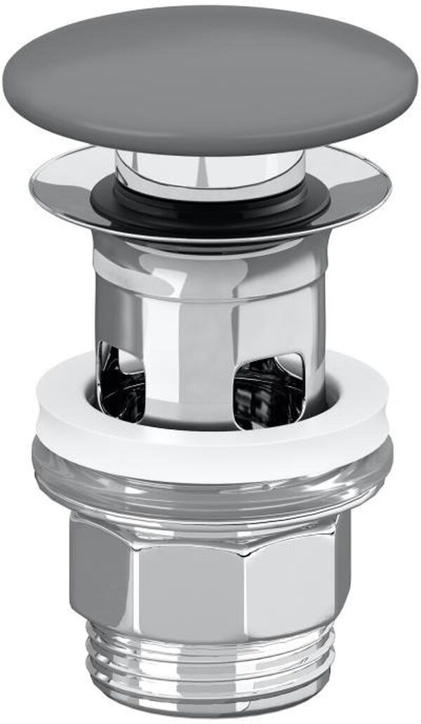 Ablaufventil Villeroy & Boch push-open Graphite matt Cleaneffekt image number 0