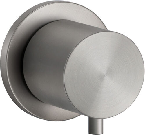 Set di montaggio finale per rubinetto d&rsquo;arresto Gessi 316 Steel brushed