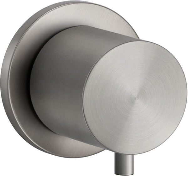 Set di montaggio finale per rubinetto d&rsquo;arresto Gessi 316, per termostato, rosetta rotondo, senza image number 0