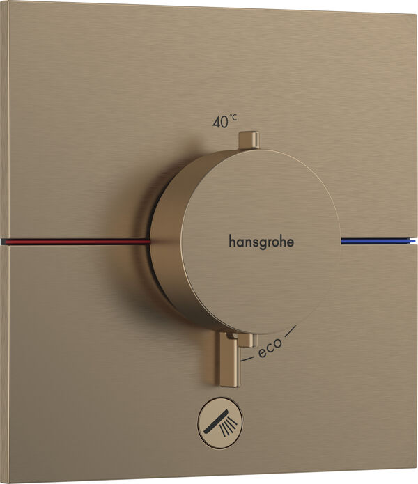 Duschsystem Hansgrohe Shower Select Comfort E Brushed bronze image number 0