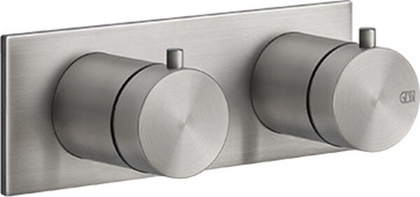 Miscelatore da bagno / doccia-set di montaggio finale Gessi 316, &frac12;", 2 uscite, termostato, image number 0