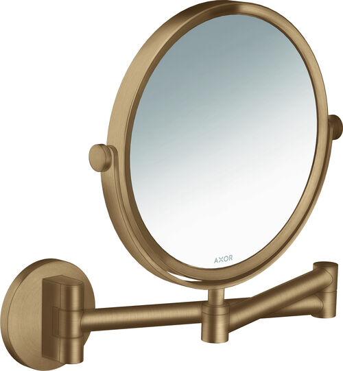 Miroir de rasage Axor Universal Circular Brushed bronze