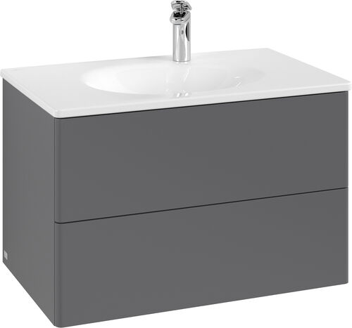 Waschtischm&ouml;bel Villeroy & Boch Antao Anthrazit matt