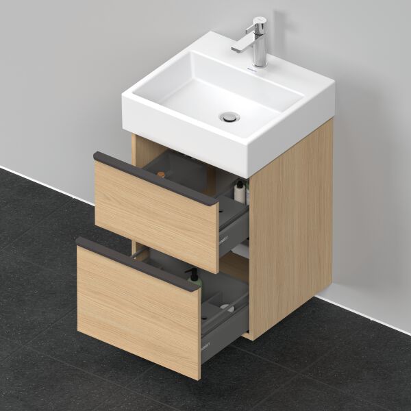 Armadio sottolavabo Duravit D-Neo rovere naturale image number 3