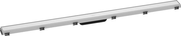 Hansgrohe RainDrain Match, Set canale doccia 120 cm, coperchio di design, flangia per il montaggio image number 0
