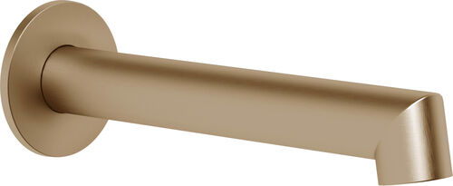 Goulot de baignoire Gessi Anello / Ingranaggio &frac12;" Warm bronze brushed PVD