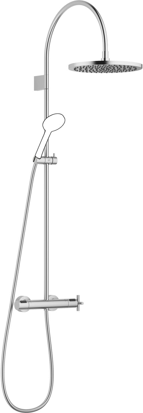 Shower Pipe Dornbracht mit Brausethermostat Chrome matt