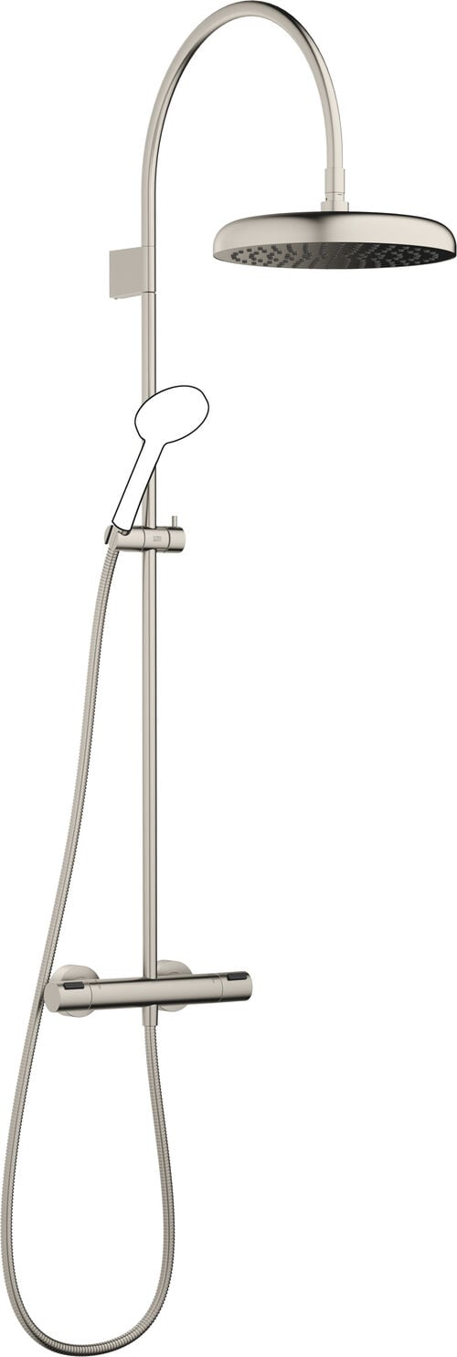 Shower Pipe Dornbracht Coya mit Brausethermostat Platin matt
