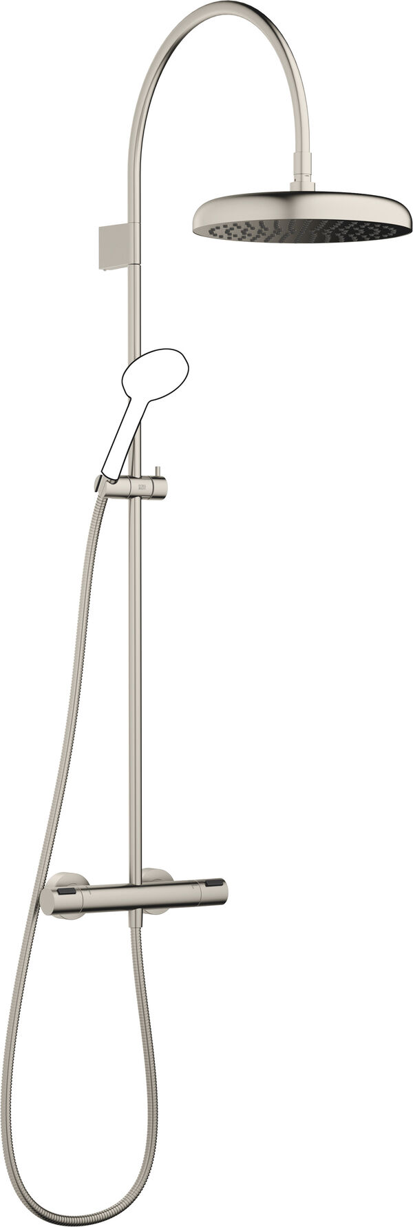 Shower Pipe Dornbracht Coya mit Brausethermostat, AD 137 - 163 mm, A 420 mm, H&ouml;he 1279 mm, image number 0