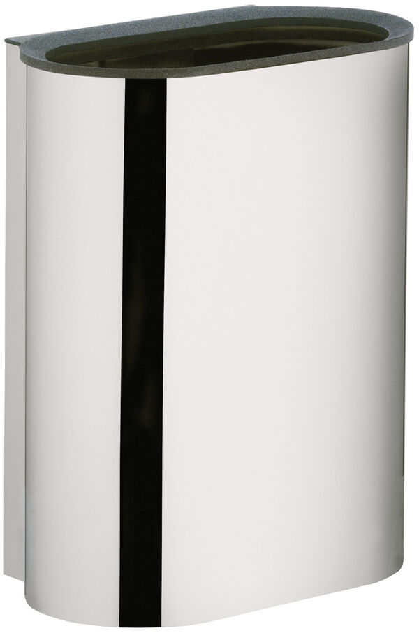 Bo&icirc;te &agrave; ordures Keuco Plan Acier inoxydable mat image number 0