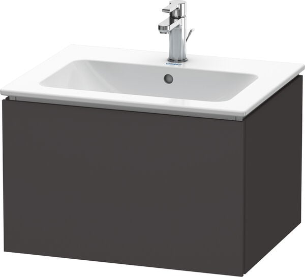 Waschtischmöbel L-Cube, Breite 62 cm, Höhe 40 cm, Tiefe 48,1 cm, 1 Schublade Tip-on, für image number 0