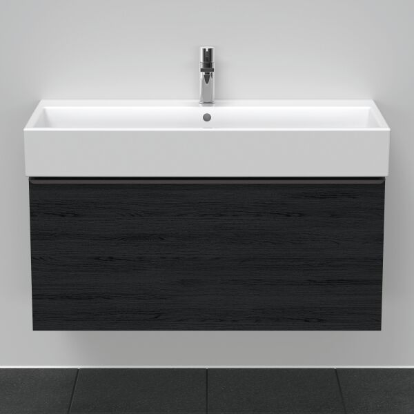 Armadio sottolavabo Duravit D-Neo rovere nero image number 2