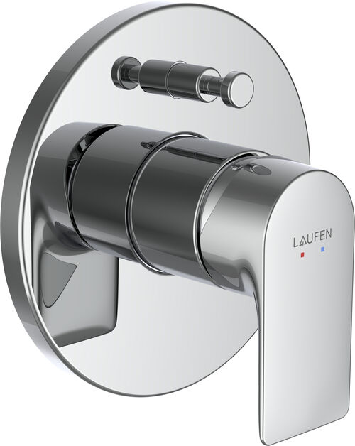 Bademischer-Endmontageset Laufen Cityplus verchromt