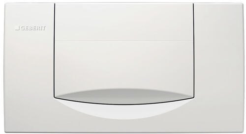 Bet&auml;tigungsplatte Geberit 200 F Weiss