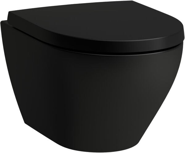 Wand-Klosett Laufen Moderna S compact schwarz matt image number 0