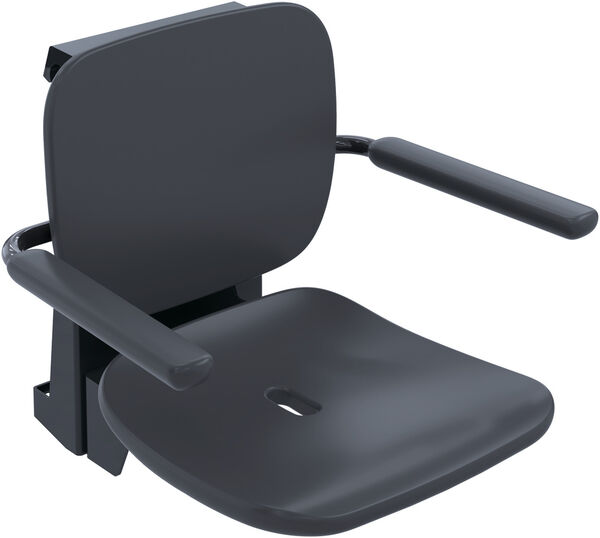 Einhängesitz Hewi 802 LifeSystem Premium Anthrazit glänzend Pulverbeschichtet image number 0