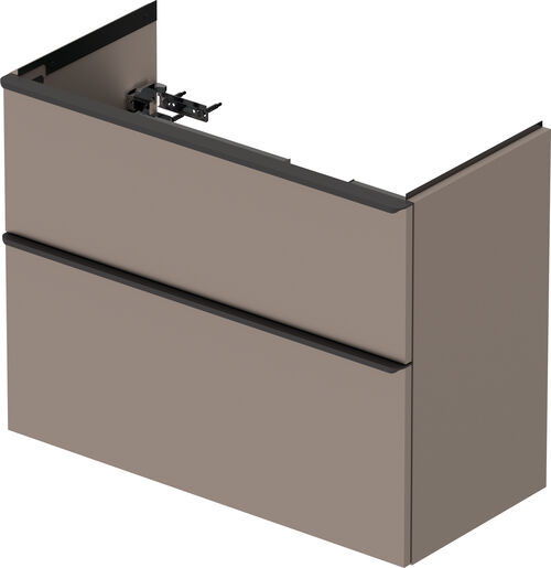 Waschtischm&ouml;bel Duravit D-Neo Basalt matt