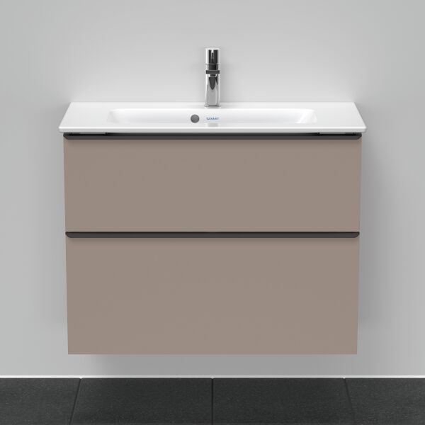Waschtischm&ouml;bel Duravit D-Neo Basalt matt image number 2