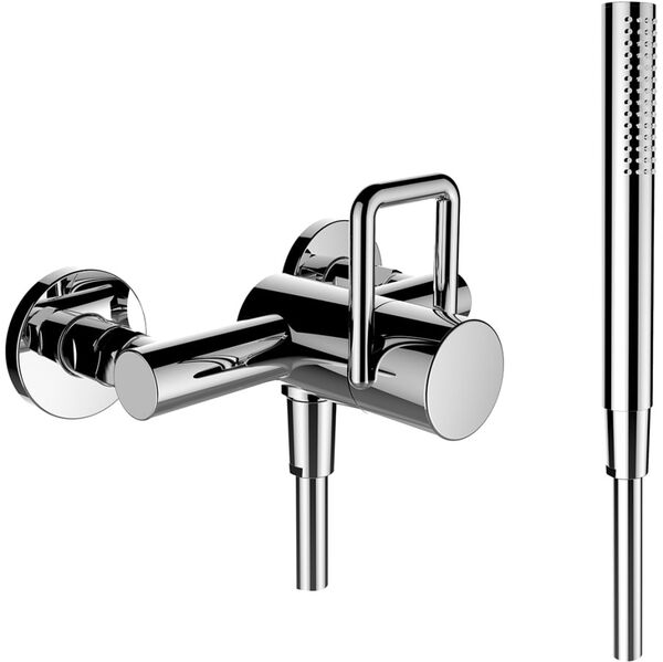 Duschenmischer Laufen Twin Verchromt image number 0