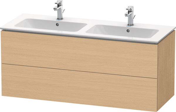 Meuble sous-lavabo L-Cube chêne naturel image number 0