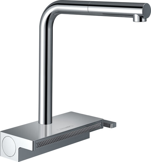 Mélangeur d'évier Hansgrohe Aquno Select M81 Chromé