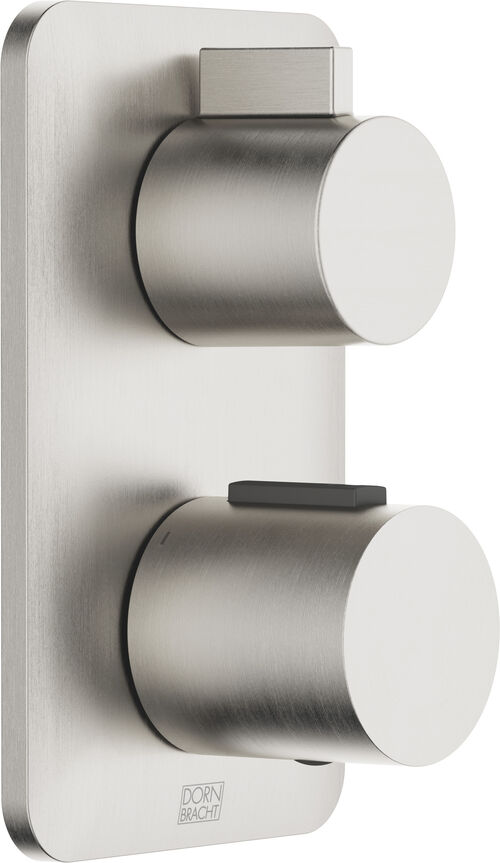 Thermostatmischer-Endmontageset Dornbracht Liss&eacute; Platin matt