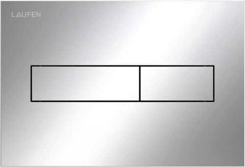 Bet&auml;tigungsplatte Laufen Ineo Horizon Verchromt