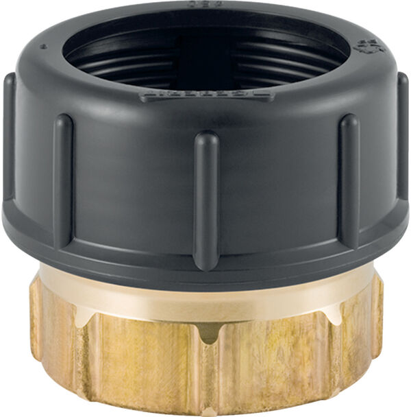 Stutzen Geberit Verschraubung Ø 56 mm Innengewinde Messing 2" image number 0