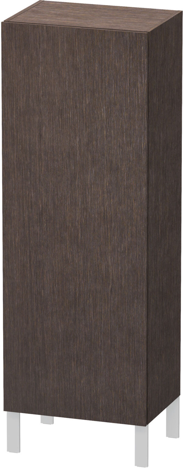 Seitenschrank L-Cube, Echtholz furniert, Breite 50 cm, Höhe 132 cm, Tiefe 36,3 cm, 1 Türe, Band image number 0