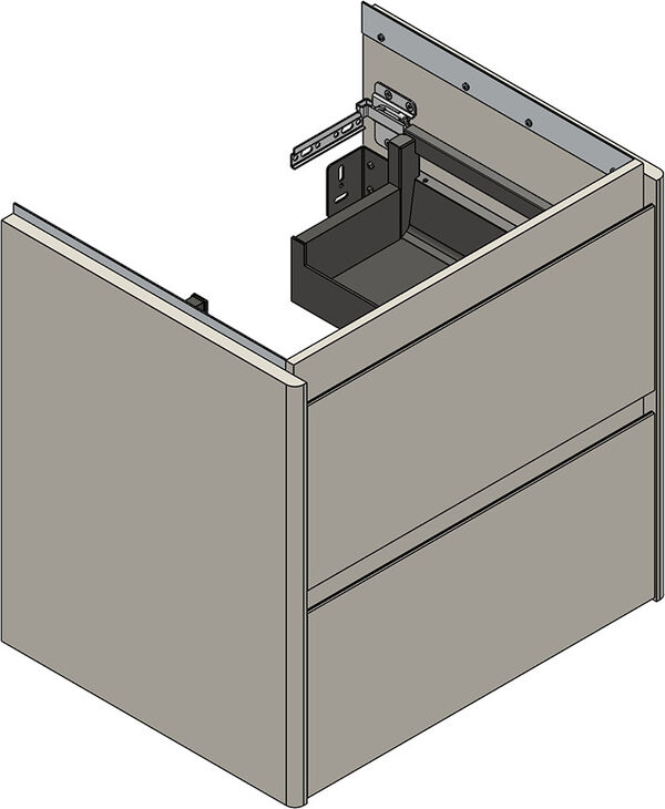 Meuble sous-lavabo Alterna pro S Blanc premium image number 0