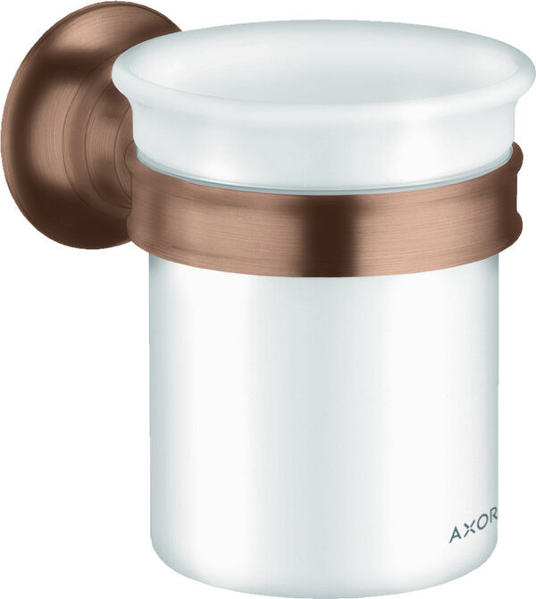 Glashalter Axor Montreux Brushed red gold image number 0