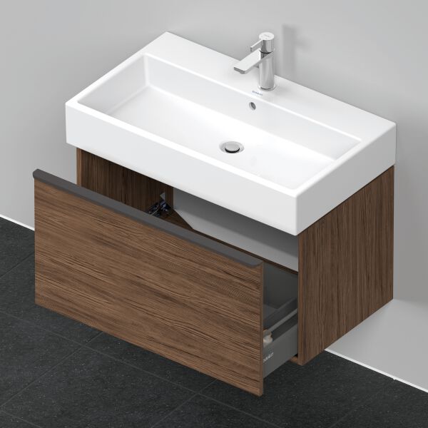 Armadio sottolavabo Duravit D-Neo noce scuro image number 3