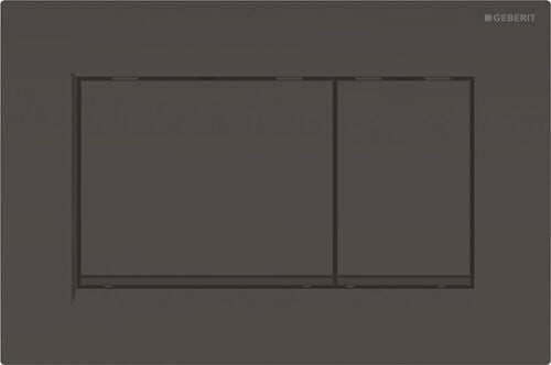 Placca di comando Geberit Sigma20 square Nero RAL 9005
