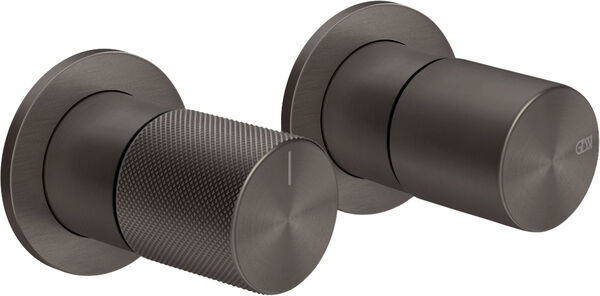 Miscelatore bagno / doccia-set di montaggio finale Gessi Habito, 2 vie con deviatore, rosette &Oslash; 65 image number 0