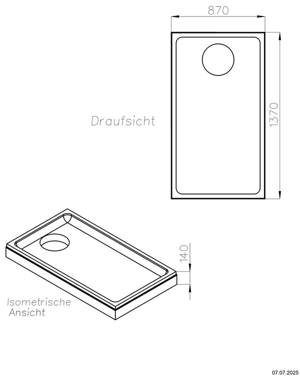 Duschwannentr&auml;ger Alterna loa image number 1