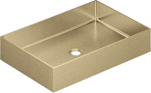 Auflegewaschtisch KWC Design Brushed gold PVD image number 0